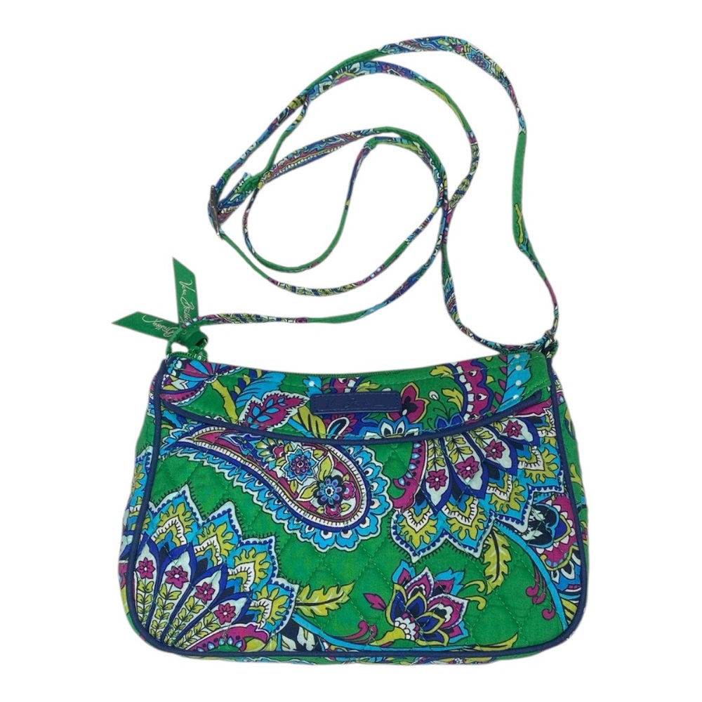Vera Bradley Emerald Paisley Shoulder Bag